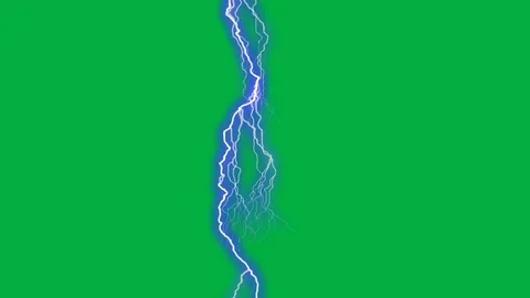 Lightning Green Screen Stock Footage ~ Royalty Free Stock Videos | Pond5