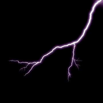Lightning strike Stock Photos