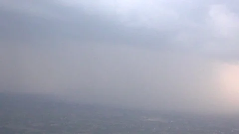 Lightning strike slow motion Stock Footage 89753230