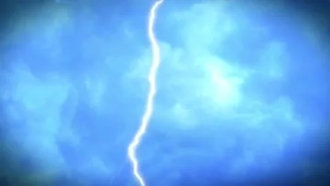 Lightning Strikes 4K. Stock Footage 142690934