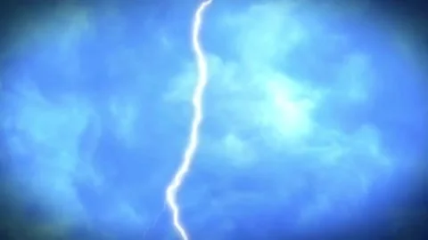 Lightning Strikes 4K - Stunning Lightning In Storm & Clouds. Stock Footage