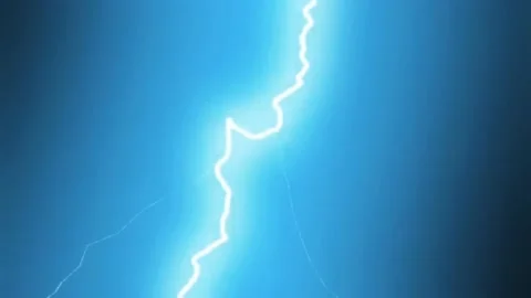 Lightning Strikes 4K - Stunning Lightning In Storm &amp; Clouds - 3D Seamless Stock Footage 142390345