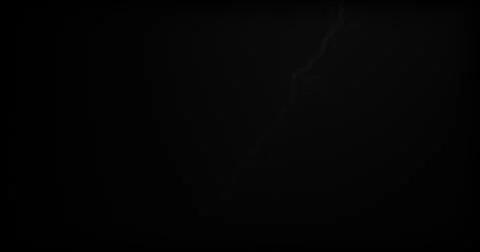 Lightning strikes on a black background with realistic reflections Illustrazione stock