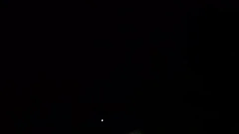 Lightning strikes in the dark of a rainy night. 库存影片 246669679