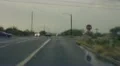 Lightning strikes from a driver's POV - slo mo and normal speed - 3 HD Footage