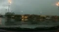 Lightning strikes from a driver's POV - slo mo and normal speed - 4 HD Footage
