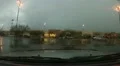 Lightning strikes from a driver's POV - slo mo and normal speed - 5 HD 동영상