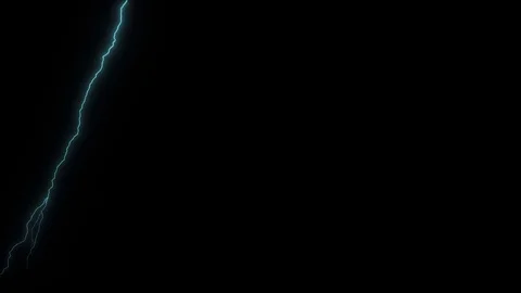 Lightning strikes flashing. Stock Footage 79092033
