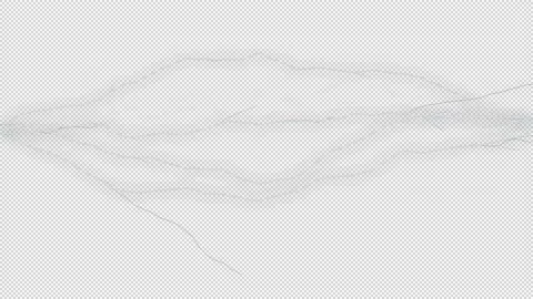 Lightning strikes from left to right with alpha channel. Stock Footage 139403125