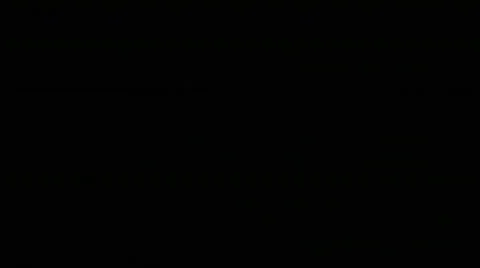 Lightning Strikes in night sky Stock Footage 502288