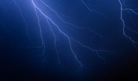 Lightning Strikes Stock Photos