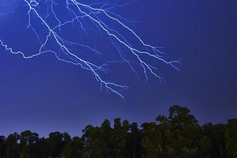 Lightning Strikes Stock-Fotos