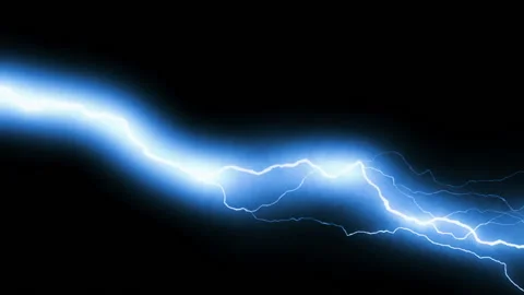 Lightning strikes set 動画素材 111433480