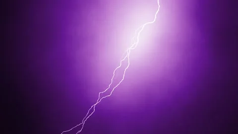 Lightning strikes set 스톡 동영상 112412539