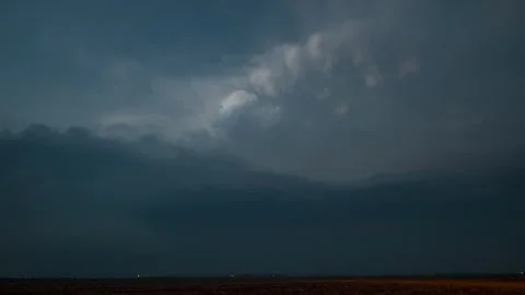 Lightning Strikes with Storms Stock Footage 272707281