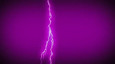 Lightning strikes. Violet. 스톡 동영상 49100479
