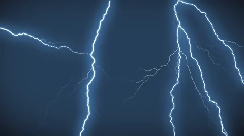 Lightning strikes. White. Stock Footage 49100726