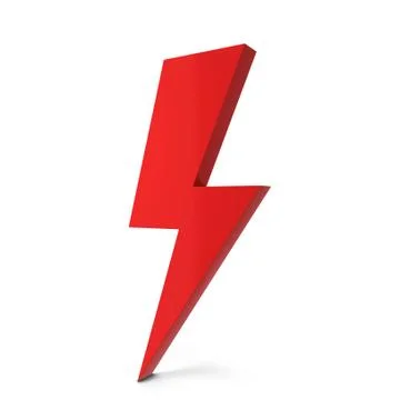 Lightning symbol Stock Illustration