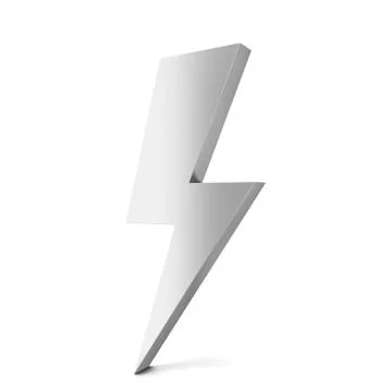 Lightning symbol Stock Illustration