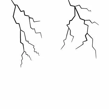 Lightning thunder protected Stock Illustration