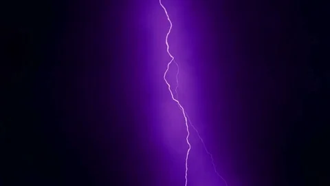 Lightning, thunder, strike, thunderstorm, shock, spooky Video stock 314983736