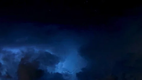 Lightning, thunder, strike, thunderstorm, shock, spooky Stock Footage 314983765