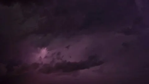 Lightning, thunder, strike, thunderstorm, shock, spooky Stock Footage 314983790