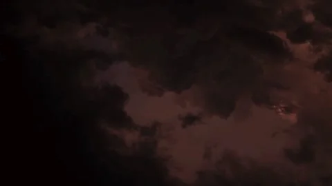 Lightning, thunder, strike, thunderstorm, shock, spooky Video stock 314983793