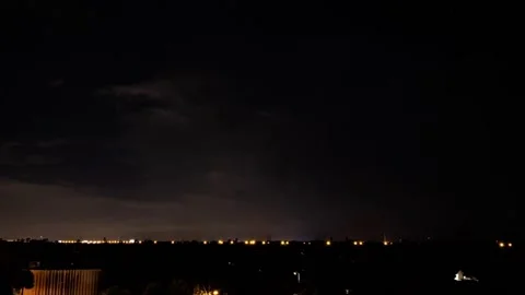 Lightning Timelapse Video stock 167840398