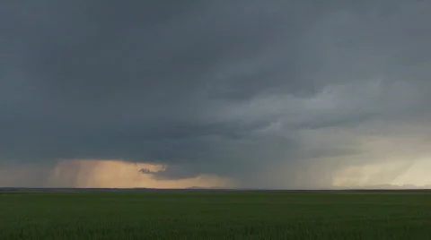 Lightning under Thunderstorm Stock Footage 360062