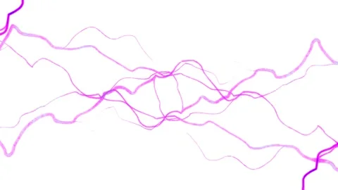 Lightning Violet on a White Background Stock Footage 145929303