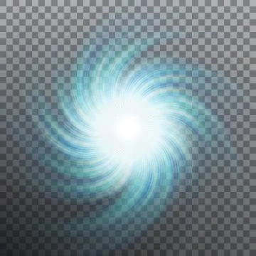 Lightning vortex effect background with shiny spiral star. EPS 10 vector Stock Illustration