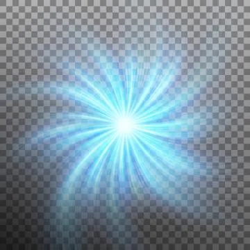 Lightning vortex effect with transparency. EPS 10 vector Stock Illustration