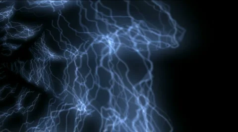 Lightning,power electromagnetic energy.particle,Design,pattern,symbol,dream,visi Stock Footage 958185
