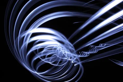 Lightpainting background Ilustração Stock