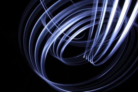 Lightpainting background Ilustração Stock