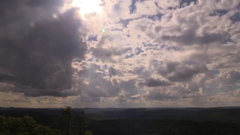 LightRaysTimeLapse Video stock 75975288