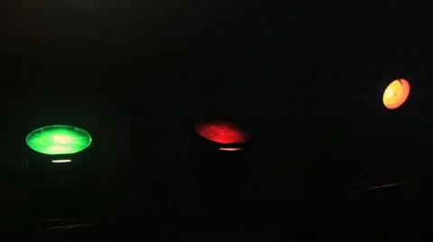 Lights 3 Stock Footage 12364243