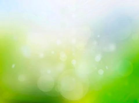 Lights on abstract landscape Stock Illustration