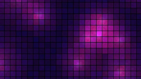 Lights Across Tiled Background - Loop Purple Video stock 46013832