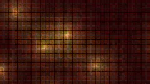 Lights Across Tiled Background - Loop Orange Stock Footage 46021838