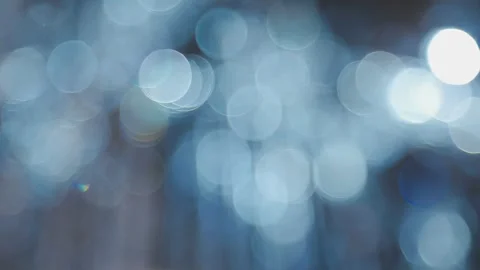 Lights and lanterns in the night. Bokeh, Gold, orange bokeh string light ba.. Stock Footage 277096909