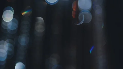 Lights and lanterns in the night. Bokeh, Gold, orange bokeh string light ba.. Stock Footage 277132025