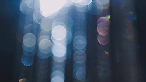 Lights and lanterns in the night. Bokeh, Gold, orange bokeh string light ba.. Stock Footage 277132046