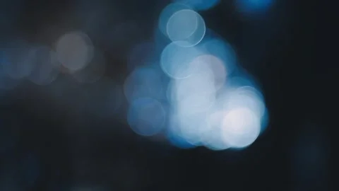 Lights and lanterns in the night. Bokeh, Gold, orange bokeh string light ba.. Stock Footage 277132195