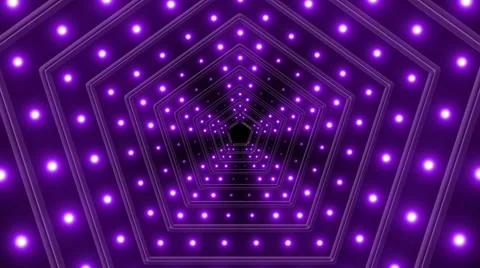 Lights and Pentagons 10 Stock Footage 45090715