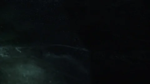 Lights and shadows on an ice cave walls, Iceland Stock Footage 104237861