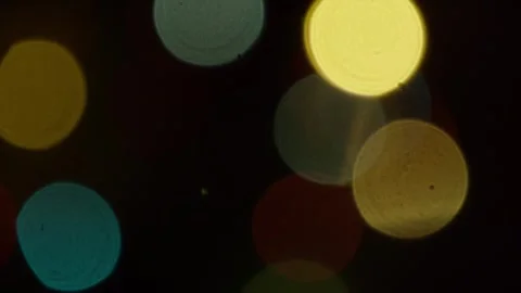 The lights are flashing on a black background Video stock 286859398