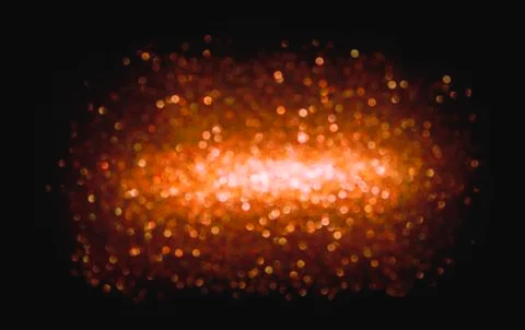 Lights Background, Abstract Blur Light Bokeh, Red Glow Lighting Pattern Stock Photos