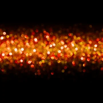Lights Background, Abstract Seamless Blur Light Bokeh, Red Christmas Pattern Stock Photos
